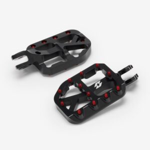Full-E Charged Black Foot Peg with Coloured Pins Set for Light Bee / Talaria MX